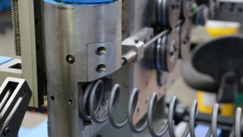 Fortuna Federn WIM 14 CNC 5 axis spring coiling lathe
