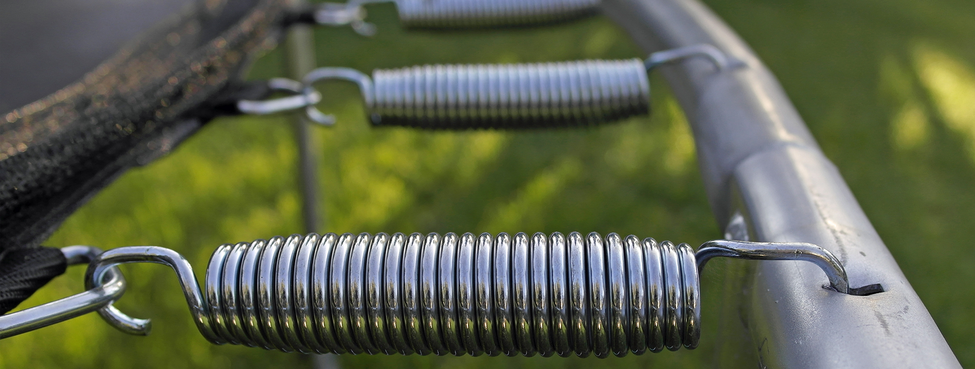 Types of coil springs like trampoline springs