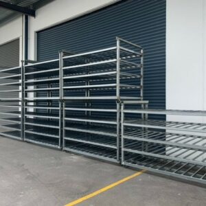 Cold store blast rack