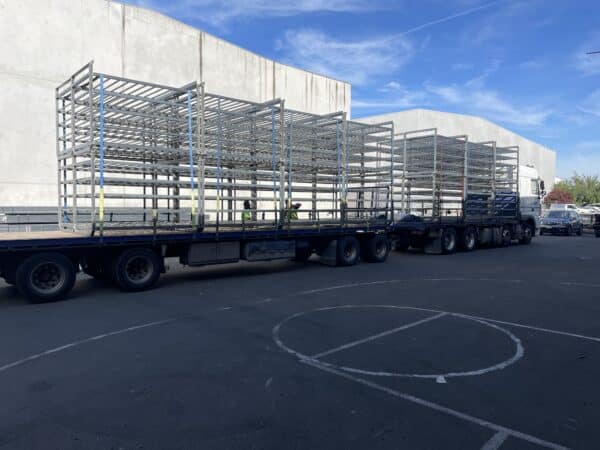 Blast chiller racks