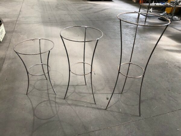 Three basket stands