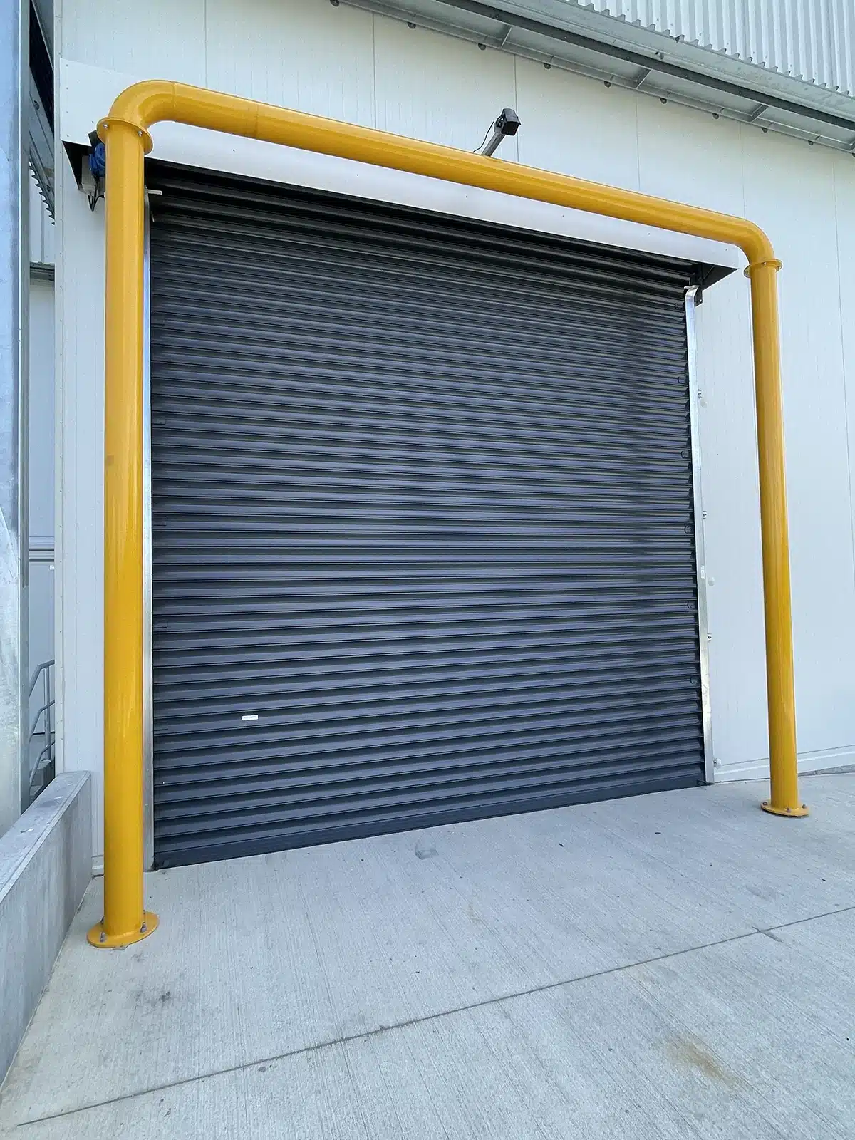 Door frame bollards 2 Full frame bollards