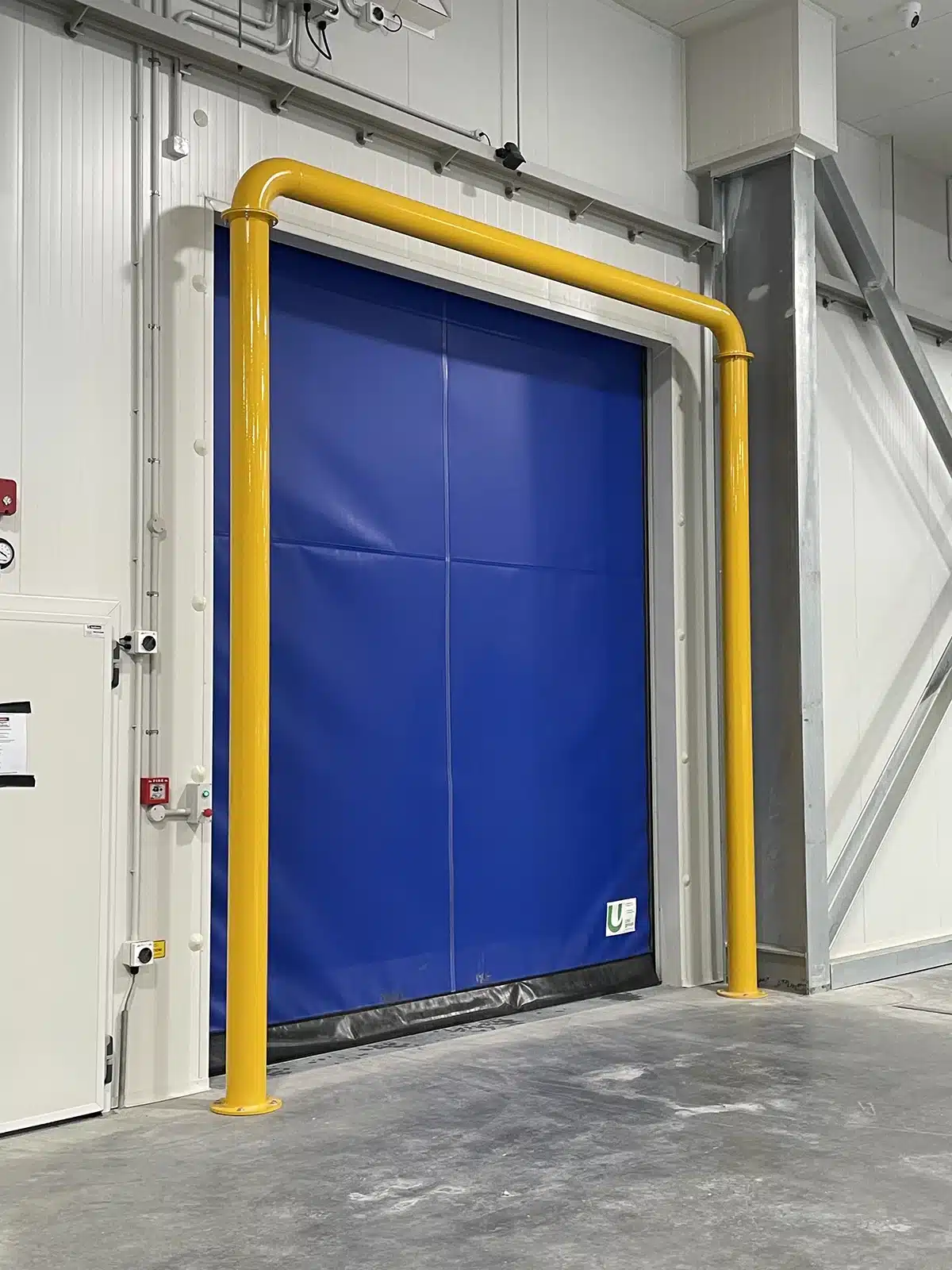 Door frame bollards 4 Full frame bollards