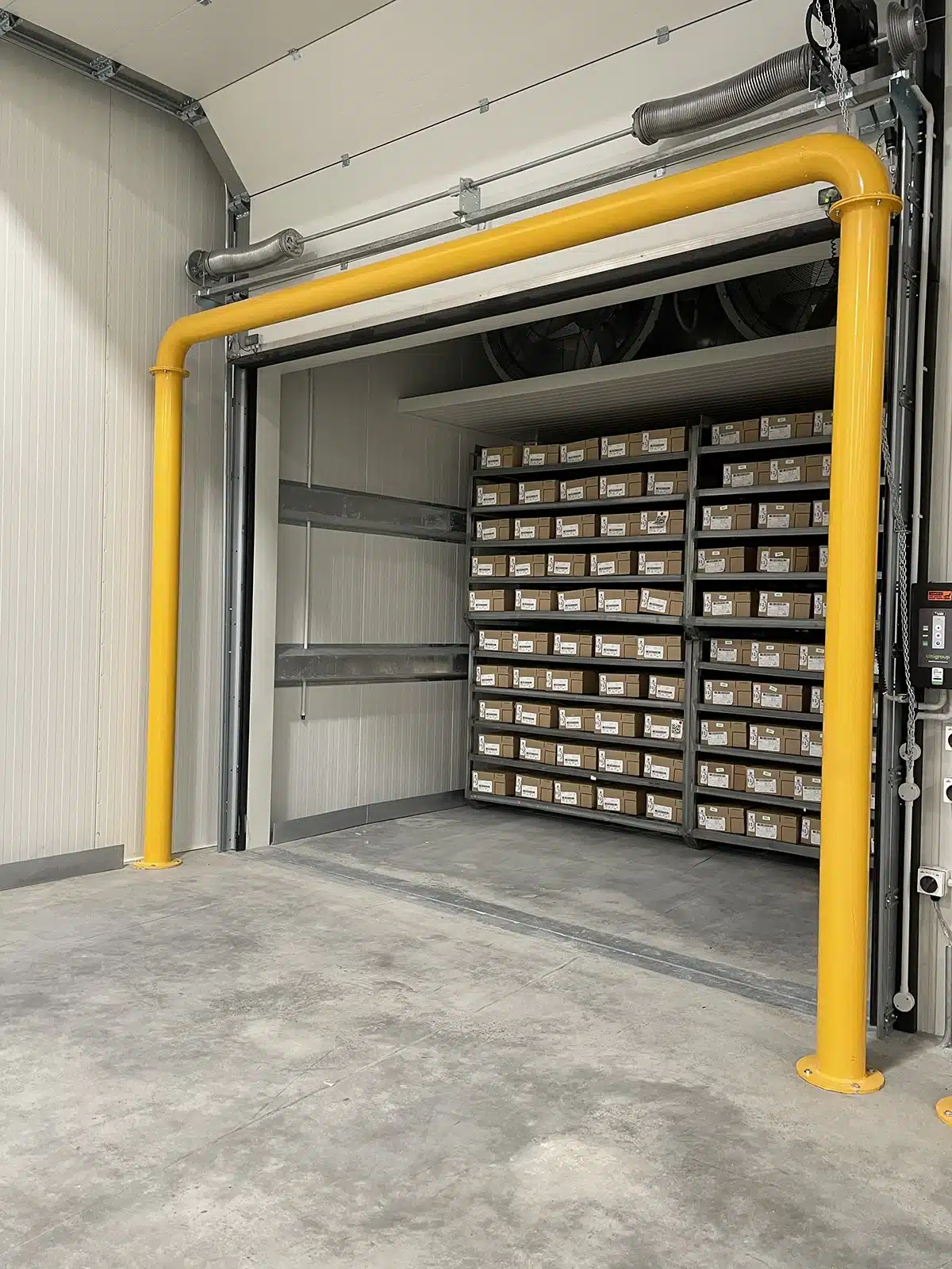 Door frame bollards 8 Full frame bollards