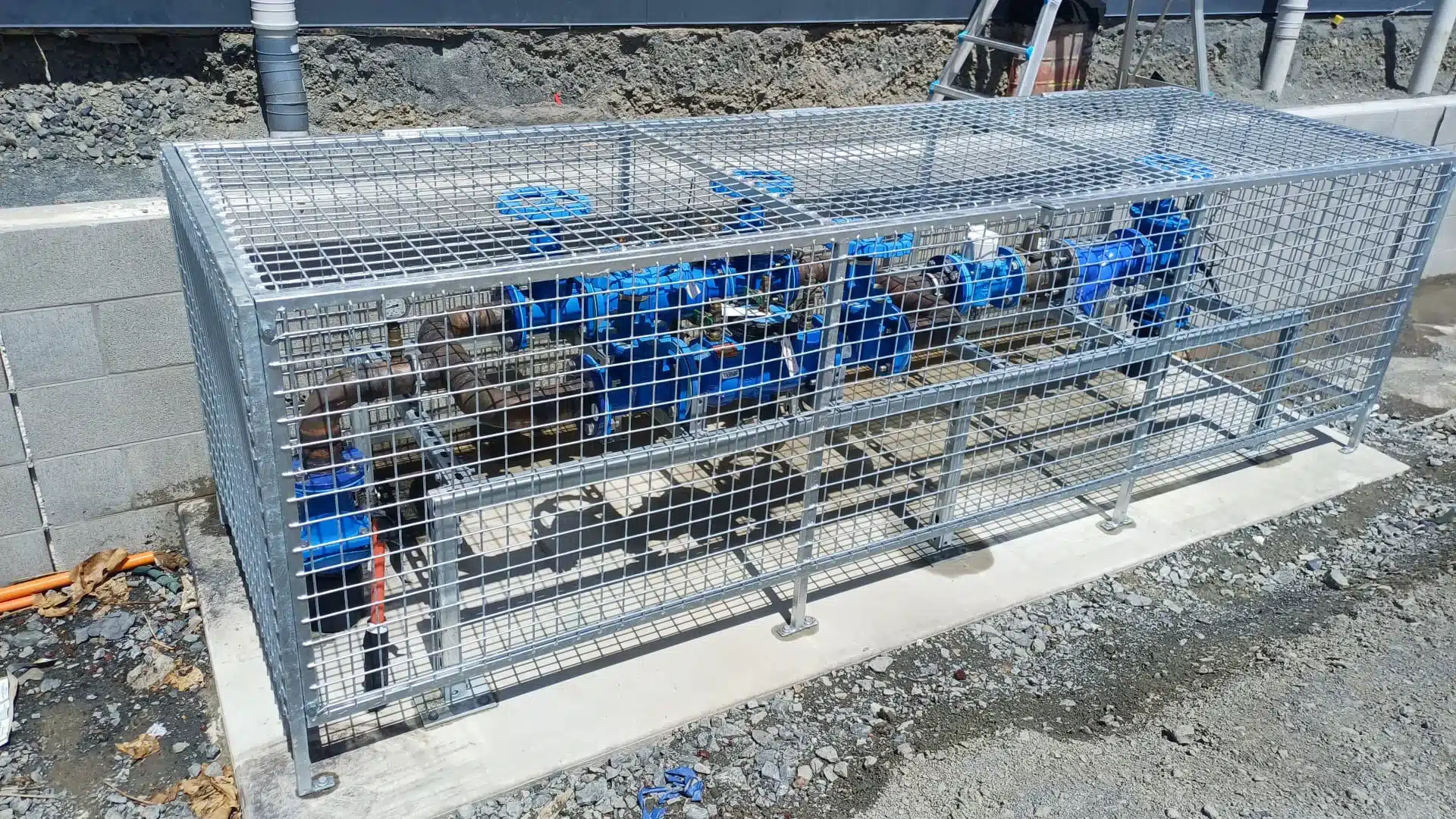 Backflow cages 6 Back flow cages